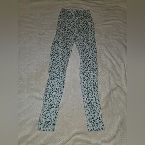 Echt Sketch Leggings In Print Leaf Green